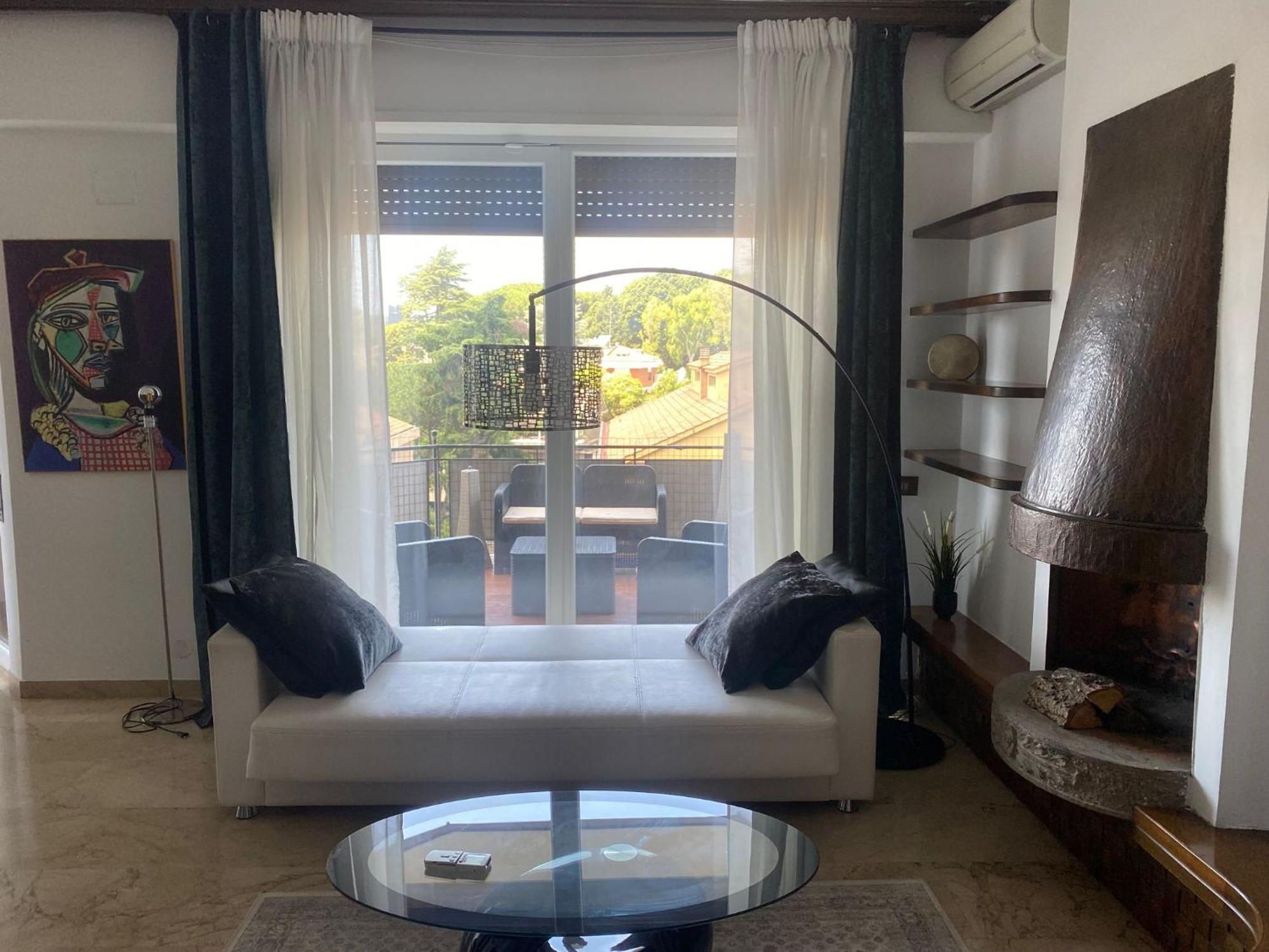 Eur Centro Lux Apartment Con Camino 罗马 外观 照片